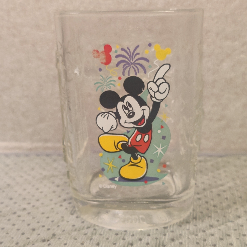 Walt Disney World 2000 Celebration Disney Glass Cup